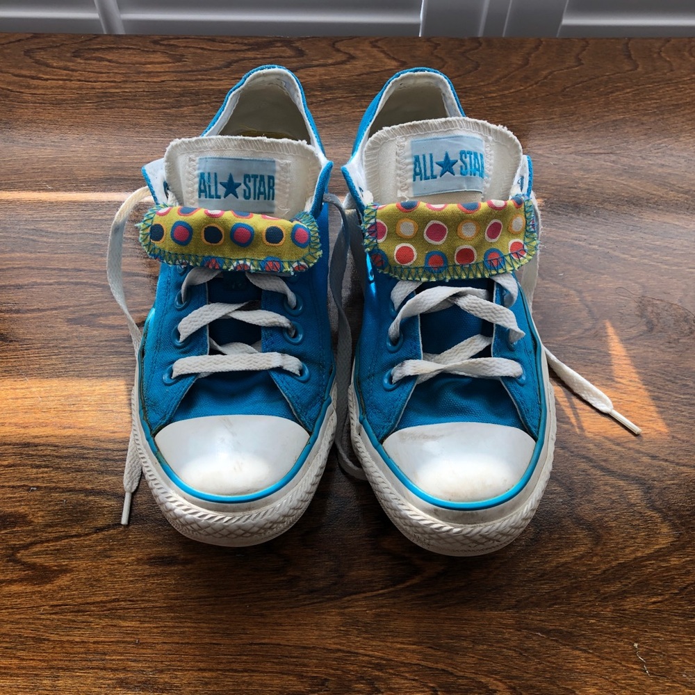 Vintage Converse All-Star double tongue shoes